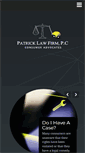 Mobile Screenshot of patricklaw.com